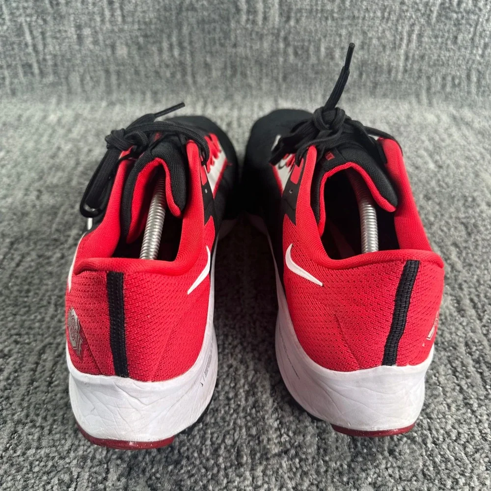 Nike Air Zoom Pegasus 38 Ohio State Buckeyes Mens 13 Black Red DJ0837-001